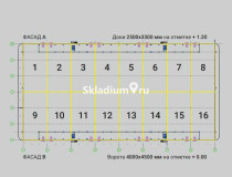 plans. Сухой склад (+18) Склад Московская обл, Ногинск, ул Тополиная, к 1 , 10 368 м2 фото 1